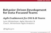 Behavior -Driven Development for Data -Focused Teams · confirm the development and performance standards have been met. ETL Standards v1.3 (2/5/17) SSRS Standards v2.5 (11/15/16)