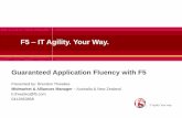 F5 IT Agility. Your Way. - etouches · F5 – IT Agility. Your Way. ... – Distributed architecture decisions . 11 ORAGE RS TIONS AL Y EA LCO NT ... BIG-IP LTM BIG-IP LTM Web Clients