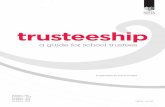 trusteeship - NZSTA · We also operate; a trusteeship helpdesk for day to day assistance, provide human resource, industrial relations, professional development advice and