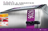 9 0 2 8 Simply A SmARTER iNVESTmENT - Easyfairs · other Markem-Imaje printers. smart consumable. no set-up required *For applications running up to 3,000 hours per year At the heart