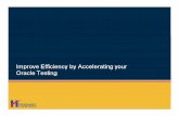 I Effi i b A l tiImprove Efficiency by Accelerating your ...hexaware.com/casestudies/accelerated-oracle-testing.pdf · • Accelerate your Oracle Testing- Overview • Key FeaturesKey
