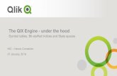 The QIX Engine - under the hood - Qlik Dev Groupqlikdevgroup.com/wp-content/...Session01-QIX-Engine-Under-the-hood… · 2 What is the QIX engine? • Back-end in QlikView & Qlik