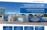 Container sewage treatment plants · Container sewage treatment plants Containerkläranlagen  Highest Quality, and it is affordable? Yes, with Clearfox containerized systems!