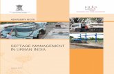 SEPTAGE MANAGEMENT IN URBAN INDIA - Smartnet · Examples of communication material used by Indah Water Konsortium, Malaysia .....41. ADVISORY NOTE ON SEPTAGE MANAGEMENT IN URBAN INDIA