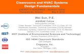 Cleanrooms and HVAC Systems Design Fundamentals · Cleanroom Design Considerations (Applications and Controlled Parameters) Semiconductor Microelectronic Pharmaceutical Biotechnology