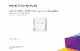 AC1900 WiFi Range Extender User Manual - .3 AC1900 WiFi Range Extender. Contents. Chapter 1 Get to