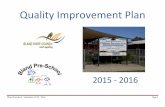 Quality Improvement Plan - Bland Shire Improvement... · Quality Improvement Plan 2015 - 2016 . Bland Preschool - September 2015 - 2016 Page 2 Service Details Service name Service