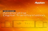 THE BPM GUIDE Accelerating Digital Transformation · APPIAN BPM GUIDE 3 WHAT IS BPM? Business Process Management (BPM) is defined as the discipline of managing processes to continually