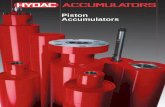 Piston Accumulators - Airline Hydraulicsbsmifs01.airlinehyd.com/airline/Hydraulic/Hydac/Accum/piston.pdf · 4 PISTON TYPE TYPE 1 Application: Standard design for general accumulator