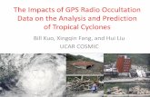 Prediction of Extreme Rainfall of Typhoon Morakot with …€¦ · The Impacts of GPS Radio Occultation Data on the Analysis and Prediction of Tropical Cyclones Bill Kuo, Xingqin