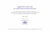 SagePoint Semis 60 Q1 2010 Performance Reviewsagepointadvisors.com/files/Download/SagePoint Semis 60 Q1 10... · Trendchip and Broadcom’s $123M acquisition of Teknovus − Balance