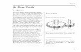 3. Gear Teeth - salemcompany.com · What is the pitch diameters ratio of a 19 T. pinion with a 59 T. gear, with tooth ... a 40 tooth gear with an 8.000" pitch diameter has a diametral