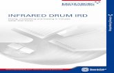 INFRARED DRUM IRD - easyfairs.com · Intuitive and comprehensible: Touch-screen control of the IRD Quick access: Up to ten recipes with all necessary process ... 200/540 (ø 2000