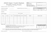 2018 Open Youth Market Poultry Entry Form 2684 St. …hookstownfair.com/.../YouthMarketPoultry.pdf · 2018 Open Youth Market Poultry Entry Form YOUTH ANIMAL COSTUME ... Poultry project