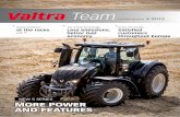 Valtra Team · in this issue of Valtra Team you will find interesting articles about innovative entrepreneurs here in the Netherlands who use Valtra tractors in a very special