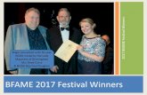 BFAME 2017 Festival Winners - Magix photo album.pdf · BFAME 2017 Festival Winners ... Best technical achievement in a full-length musical for ‘Cats ... Best original play or script