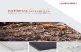 RATIONAL accessories. Discover new possibilities. · RATIONAL accessories. Discover new possibilities. The entire brochure contains layout photos. 3 ... The special non-stick coating