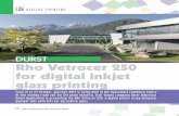 DURST Rho Vetrocer 250 for digital inkjet glass printingvar.glassonline.com/.../articlePDF/20161122154018_Durst_GTI514.pdf · 74 Glass-Technology International 5/2014 DIGITAL PRINTING