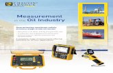 Measurement in the Oil Industry - Chauvin Arnoux …€¦ · Measurement in the Oil Industry ... n In refineries: thermography and maintenance n During transport: cathodic protection