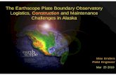 The Earthscope Plate Boundary Observatory Logistics ...polarpower.org/static/docs/PTC_2010/2010PTC_Enders.pdf · The Earthscope Plate Boundary Observatory Logistics, Construction