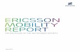 Ericsson Mobility Report - GSMA · 70 million. Almost all of these 3G/4G subscriptions have access to GSM/EDGE as a fallback. The number ... Ericsson Mobility Report Ericsson ...
