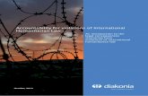 Accountability for violations of International ... · Legal Accountability for Violations of International Humanitarian Law: An introduction to the legal consequences stemming from