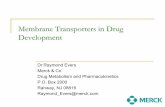 Membrane Transporters in Drug Development - NJ … · Membrane Transporters in Drug Development Dr Raymond Evers Merck & Co. ... Decision Tree for Pgp Inhibitor Interactions ...