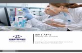 2016 AFPE - AFPE – American Foundation for ...afpepharm.org/wp-content/uploads/2015/09/2016-AFPE-Brochure.pdf · 2016 AFPE Pre-Doctoral Fellows in Pharmaceutical Sciences ... Matthew