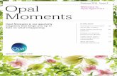 Welcome to Opal Aged Care Moments - Nursing Homes · Welcome to Opal Aged Care ... This wing allows Gracedale to ... wanting a little extra room or wishing to live with a partner.