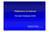 Eine eigene Homepage erstellen - inf.fu-berlin.de · father was a taxation official. Boltzmann was awarded a doctorate from the University of Vienna in 1866 for a ... iCab geringe