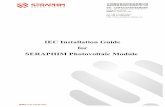 IEC Installation Guide for SERAPHIM Photovoltaic Module · IEC Installation Guide for SERAPHIM Photovoltaic Module. ... must read and understand this guide prior to installation.