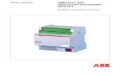 Product Manual KNX Universal I/O Concentrator UK… · Product Manual . ABB i-bus ® KNX Universal I/O Concentrator . UK/S 32.2 . Intelligent Installation Systems . ABB