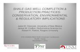 SHALE GAS WELL COMPLETION & PRODUCTION … AUSTIN... · shale gas well completion & production practices: conservation, environmental & regulatory implications. shale gas plays. ...
