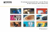 Compressed Air and Gas Filtration Products - … · Compressed Air and Gas Filtration Products Catalog 1300-300/USA Finite®