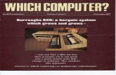 B80 - A Bargain... · signer for the B80 project. The ... roughs calls the Super Mini Disc is slightly over one mega- ... system—the AE501, probably