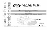 Motori elettrici asincroni trifase serie MEC MEC series ... manual 4 Vimec1.pdf · Technical Manual mec series motors rev.01 page 3 of 28 Caratteristiche tecniche I motori Vimec sono