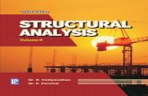 STRUCTURAL ANALYSIS - kopykitab.com · The two volume publication on Structural Analysis by Dr. R.Vaidyanathan and his disciple ... Gupta Pandit & Gupta, Prakash Rao, Ramamrutham,