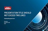 NOT EXCEED TWO LINES PRESENTATION TITLE … · PRESENTATION TITLE OR CONFIDENTIALITY STATEMENT ... of CompTIA customers thought they were significantly behind in training ... SERVER