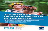 TOURISM AS A DRIVER OF GROWTH IN THE … · in international tourism receipts in 2016.2 The World Travel & Tourism ... the People’s Republic of China ... 6 UNWTO. 2018. UNWTO World