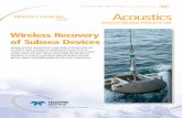 TELEDYNE BENTHOS ACOUSTICS PRODUCT … Release... · TELEDYNE BENTHOS ACOUSTICS ... Factory Set Receiver (freq.) Selectable Transmit ... • Deck box emulation to command other vendor’s