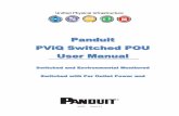 Panduit PViQ Switched POU User Manual · Panduit PViQ Switched POU User Manual ... Configuration Page ... Optional external sensors and