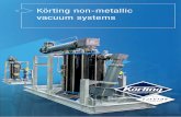 Körting non-metallic vacuum systems designed to comply with the customary standards ... Körting non-metallic vacuum systems are available as: ... • multi-stage steam jet ejectors