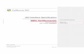 ISO Interface Specification · This document release 1.0 will be the first release of the interface specification