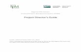 Project Director’s Guide - National Site for the ... · Proposal/Project Management System (PPMS) Project Director’s Guide ... you can leave and return later to ... Regional IPM