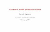 Economic model predictive control - Research Unit …dysco.imtlucca.it/atcs/course-material/empc.pdf · Economic model predictive control Pantelis Sopasakis IMT institute for Advanced