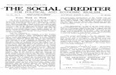 The Social Crediter, Saturday, March 8, 1952. ../THE … Social Crediter/Volume 28/The Social Crediter Vol... · The Social Crediter, Saturday, March 8, 1952.../THE SOCIAL CREDITER