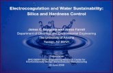 Electrocoagulation and Water Sustainability: Silica … · Electrocoagulation and Water Sustainability: Silica and Hardness Control. 2 ... process concentrate/ sludge. 10 ... The