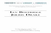 IAN B OSTRIDGE JULIUS - Library of Congress Blogs · "Schubert is the greatest songwriter of ... Winterreise and Schwanengesang—that he ... from the Posthumous Papers of a Traveling-Horn-Player")