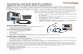Installation and Operating Instructions - Norwall … · Installation and Operating Instructions ... • Manual Transfer Switch with wire harness, conduit, ... If Arc-fault, GFCI