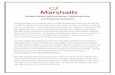 marshalls modern slavery policy and disclosure statement modern... · Modern Slavery and Anti Human Trafficking Policy and Disclosure Statement ... those principles contained within